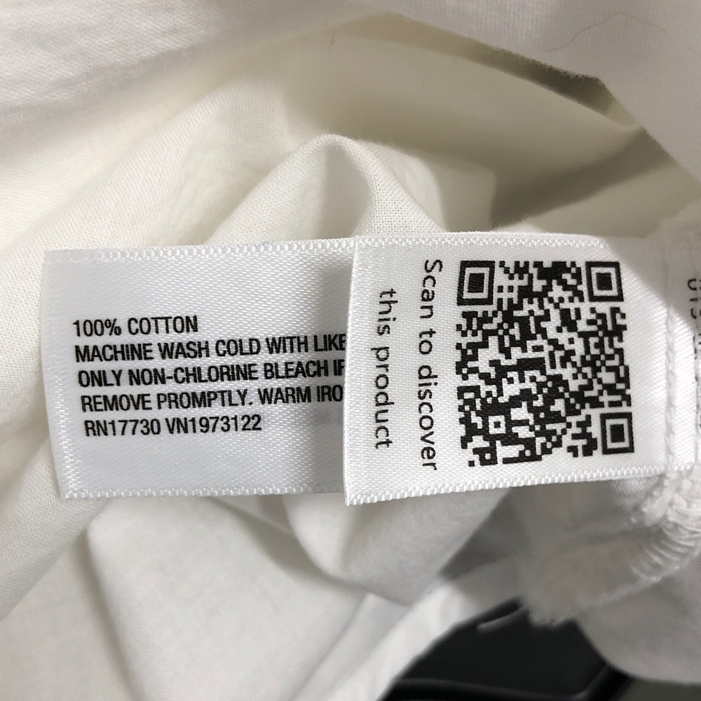 Universal Thread White Button Down Tunic Shirt NWT - image 9